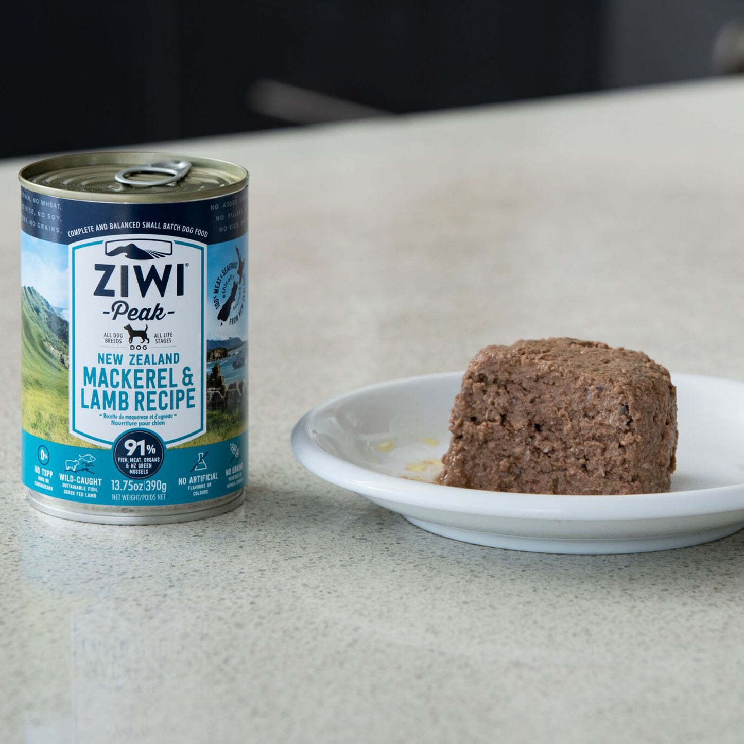 Våtfôr av makrell og lam | til hund