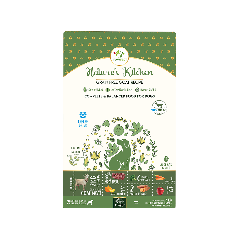 Freeze-dried goat food | for dogs
