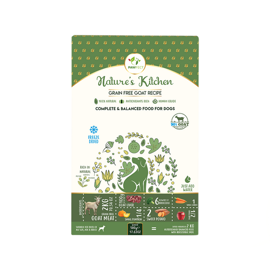 Fullfôr av geit | til hund