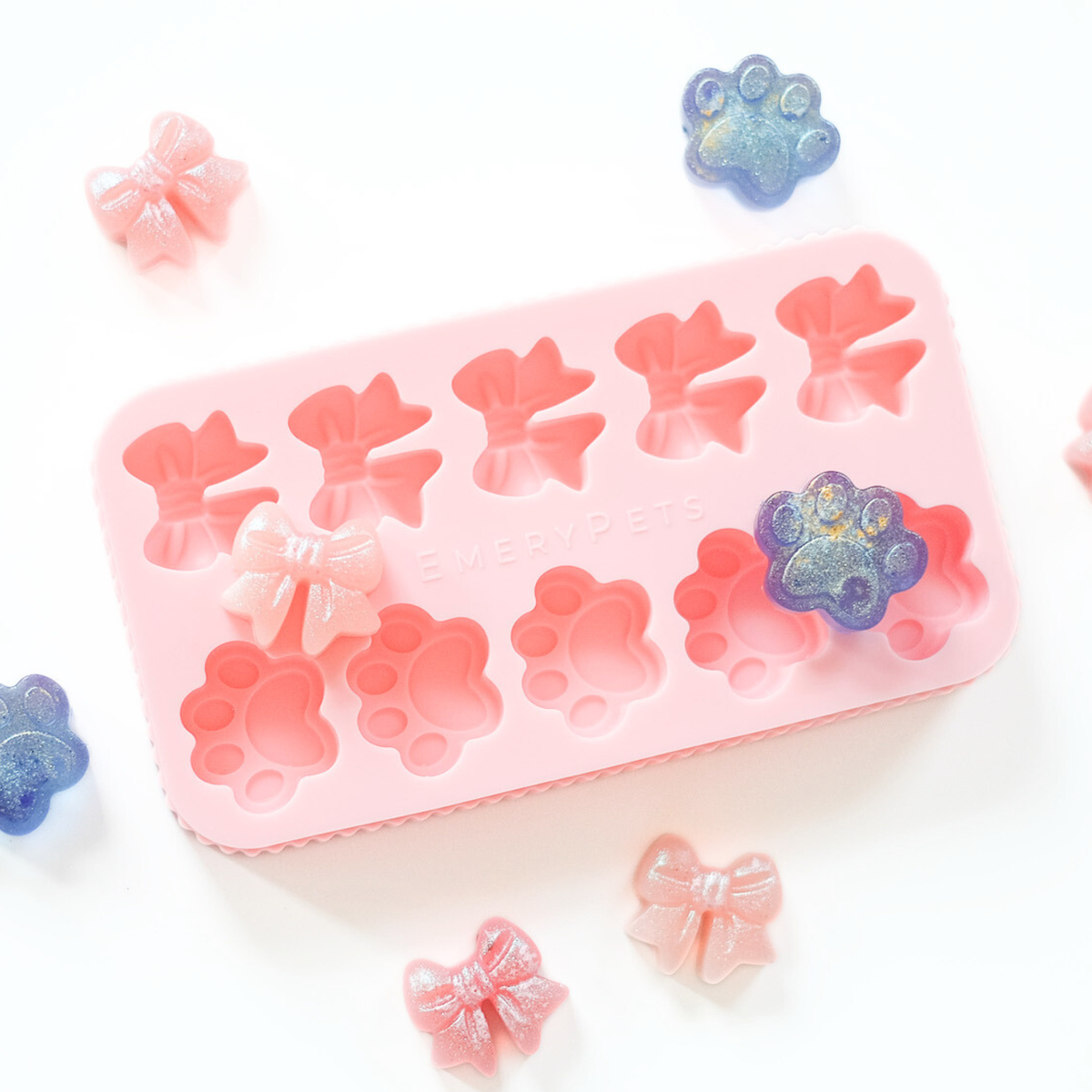 Silicone mold BOW + PAW
