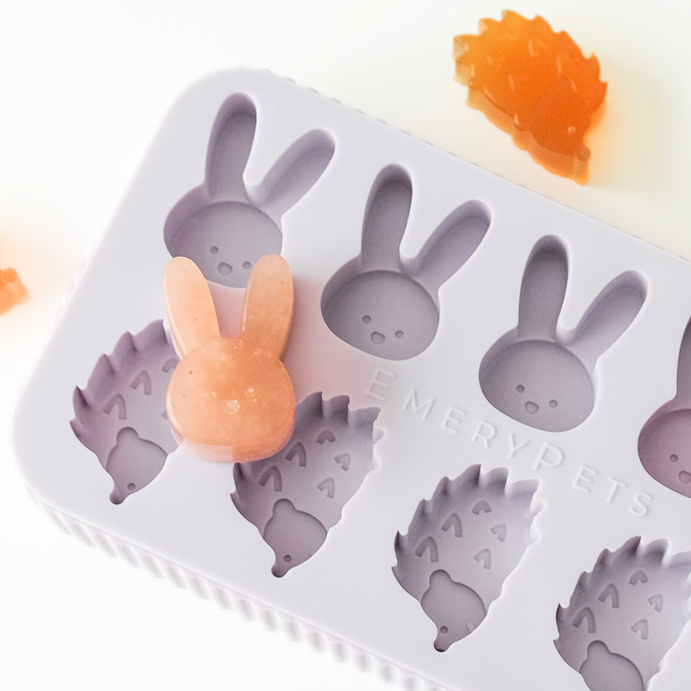 Silikonform HEDGEHOG + BUNNY