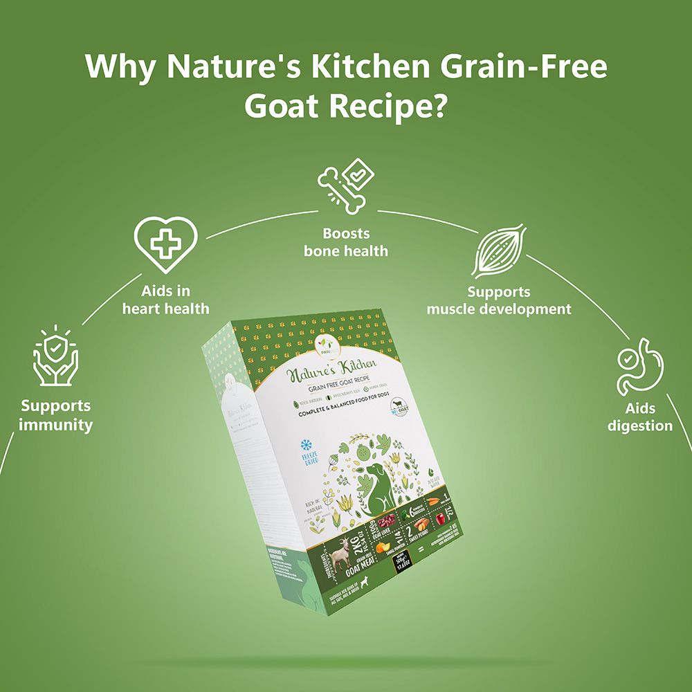 Freeze-dried goat food | for dogs