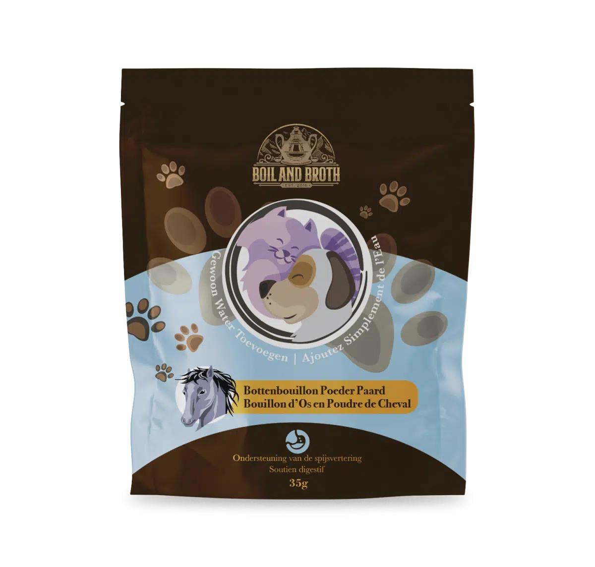 Beinkraftpulver av hest