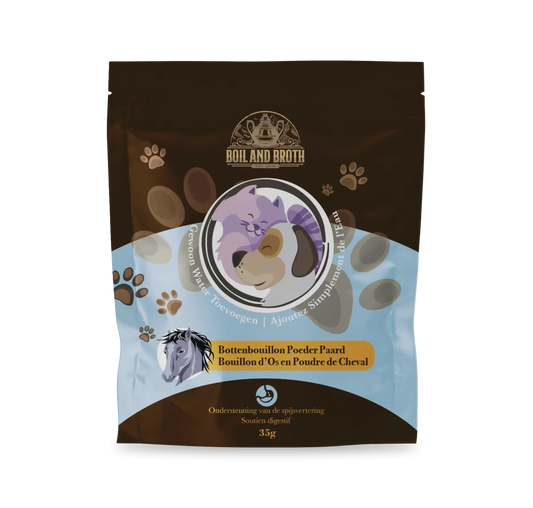 Beinkraftpulver av hest