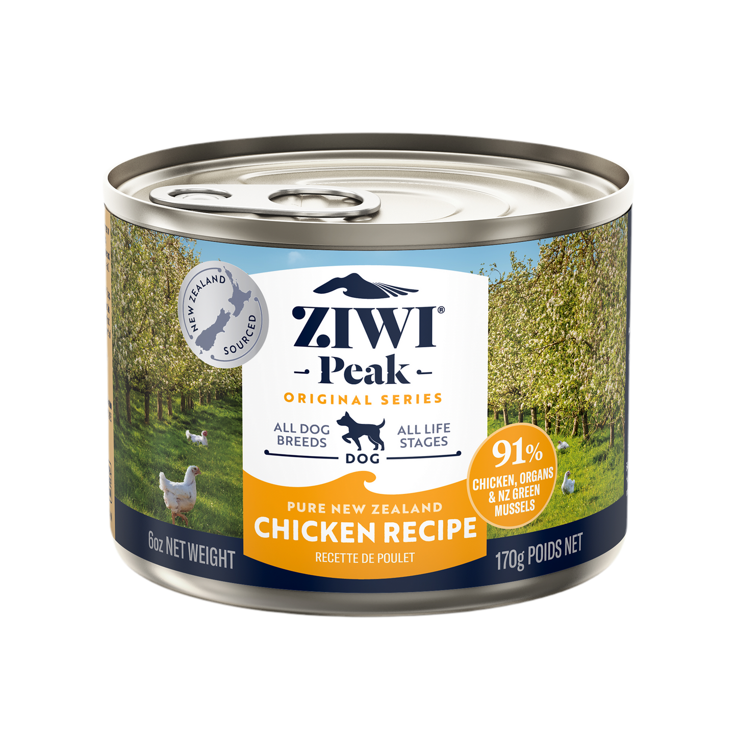 Wet food with chicken | for dogs