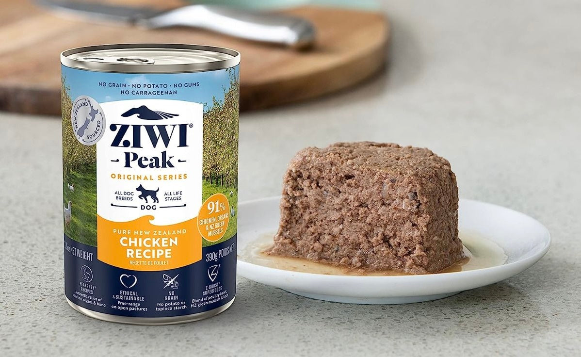Wet food with chicken | for dogs