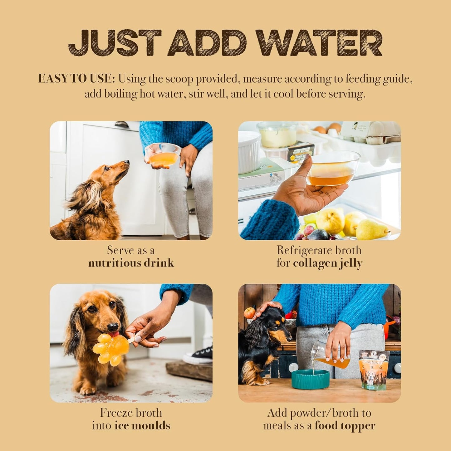 Beinkraftpulver av storfe