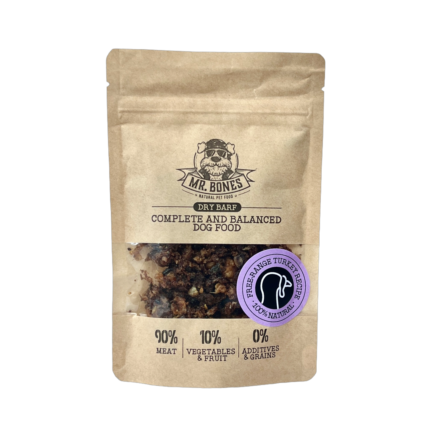 Prøvepose av fullfôrene