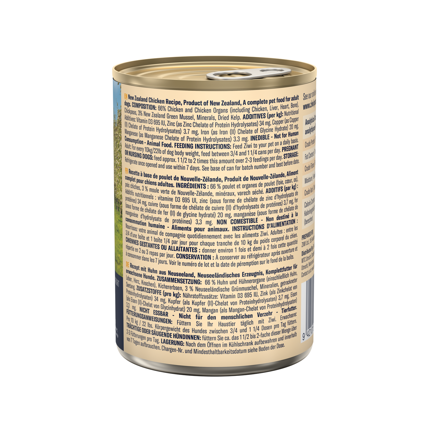 Wet food with chicken | for dogs
