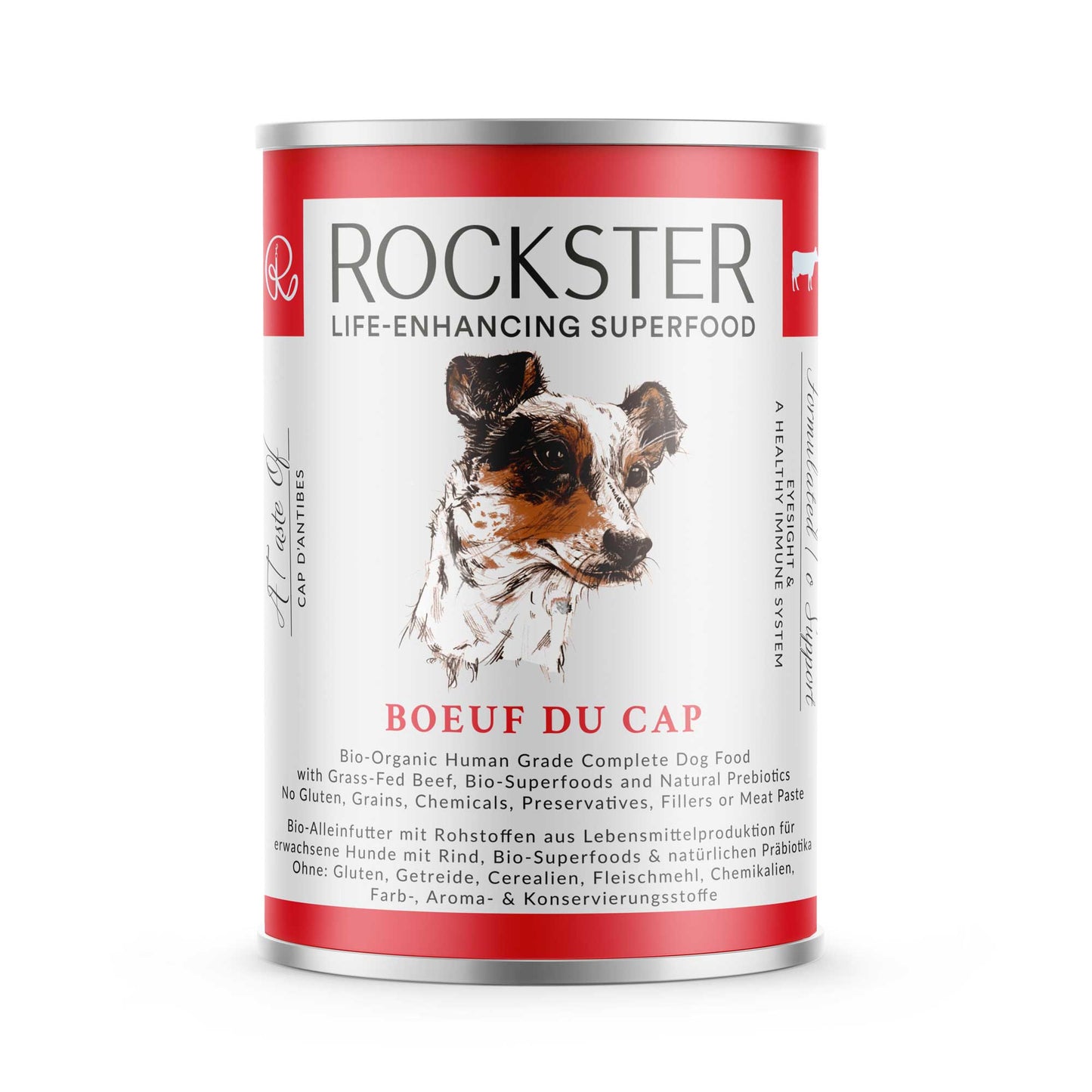 Wet food with beef | for dogs