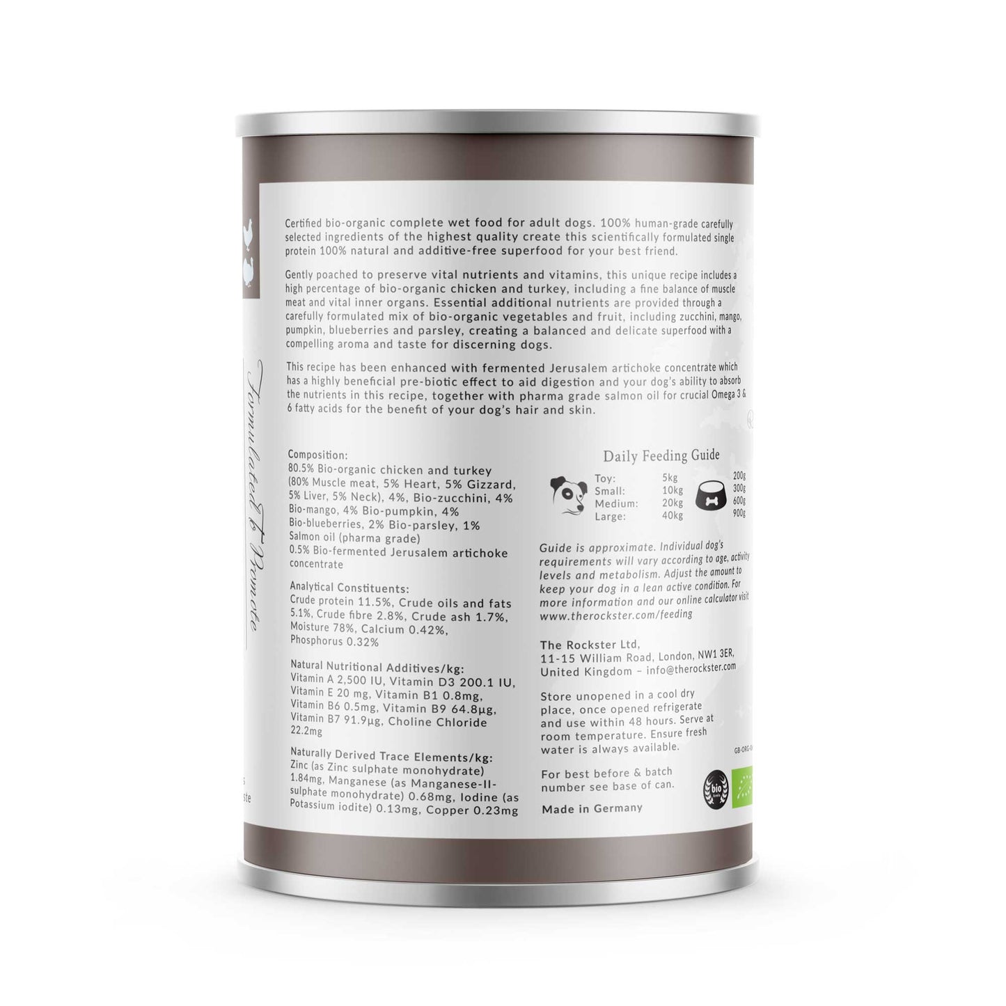Wet food with chicken and turkey | for dogs