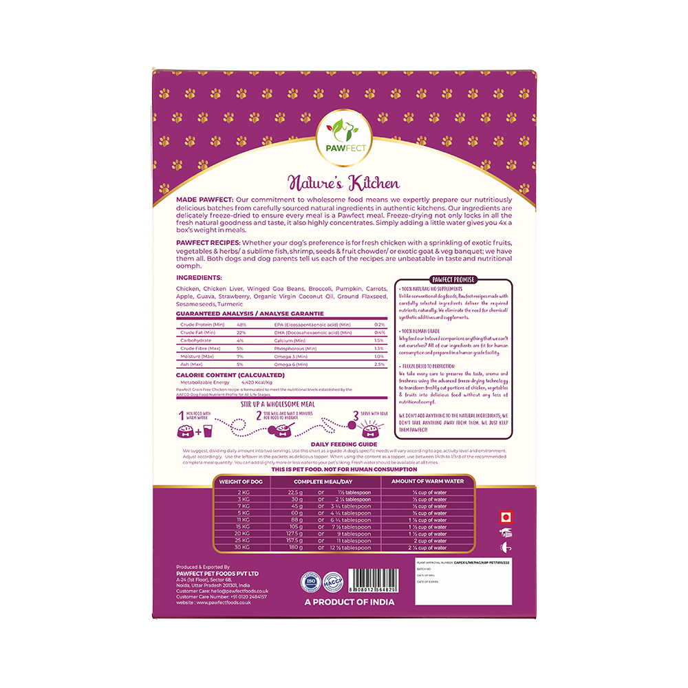 Fullfôr av kylling | til hund