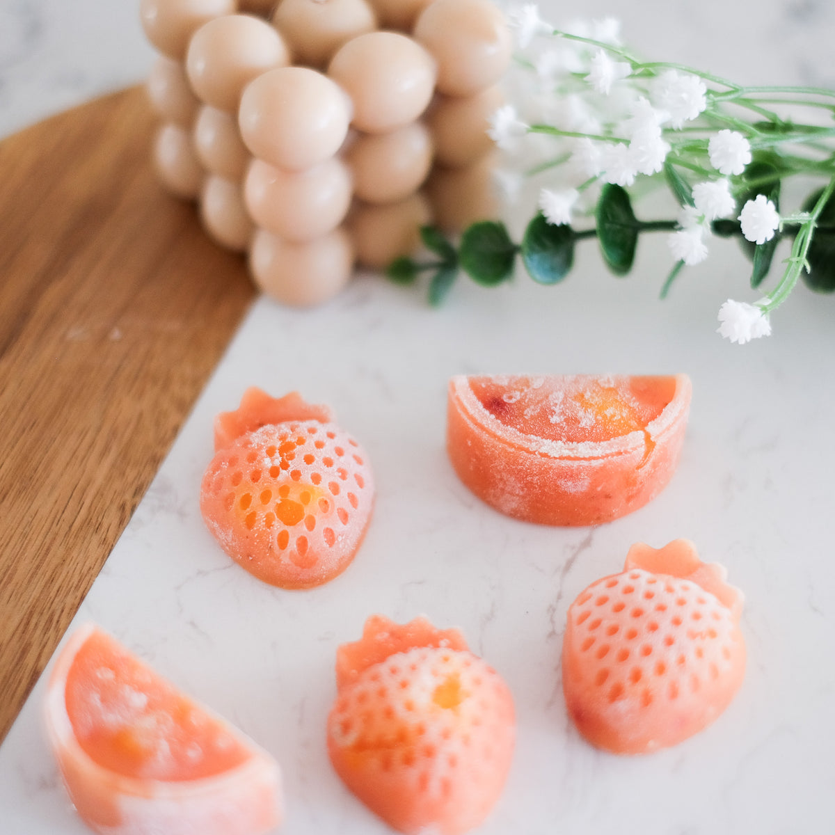 Silikonform WATERMELON + STRAWBERRY