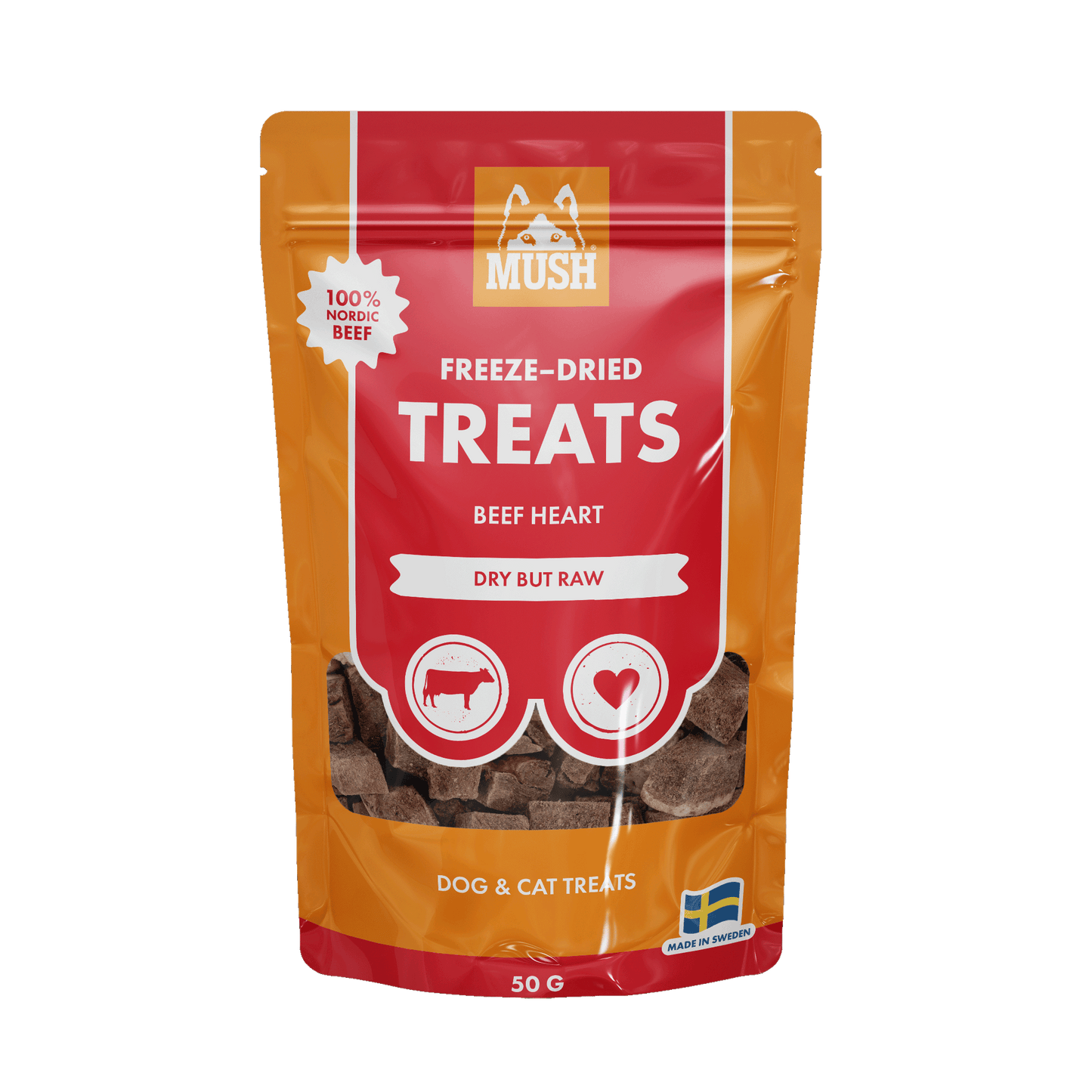 Beef heart treats