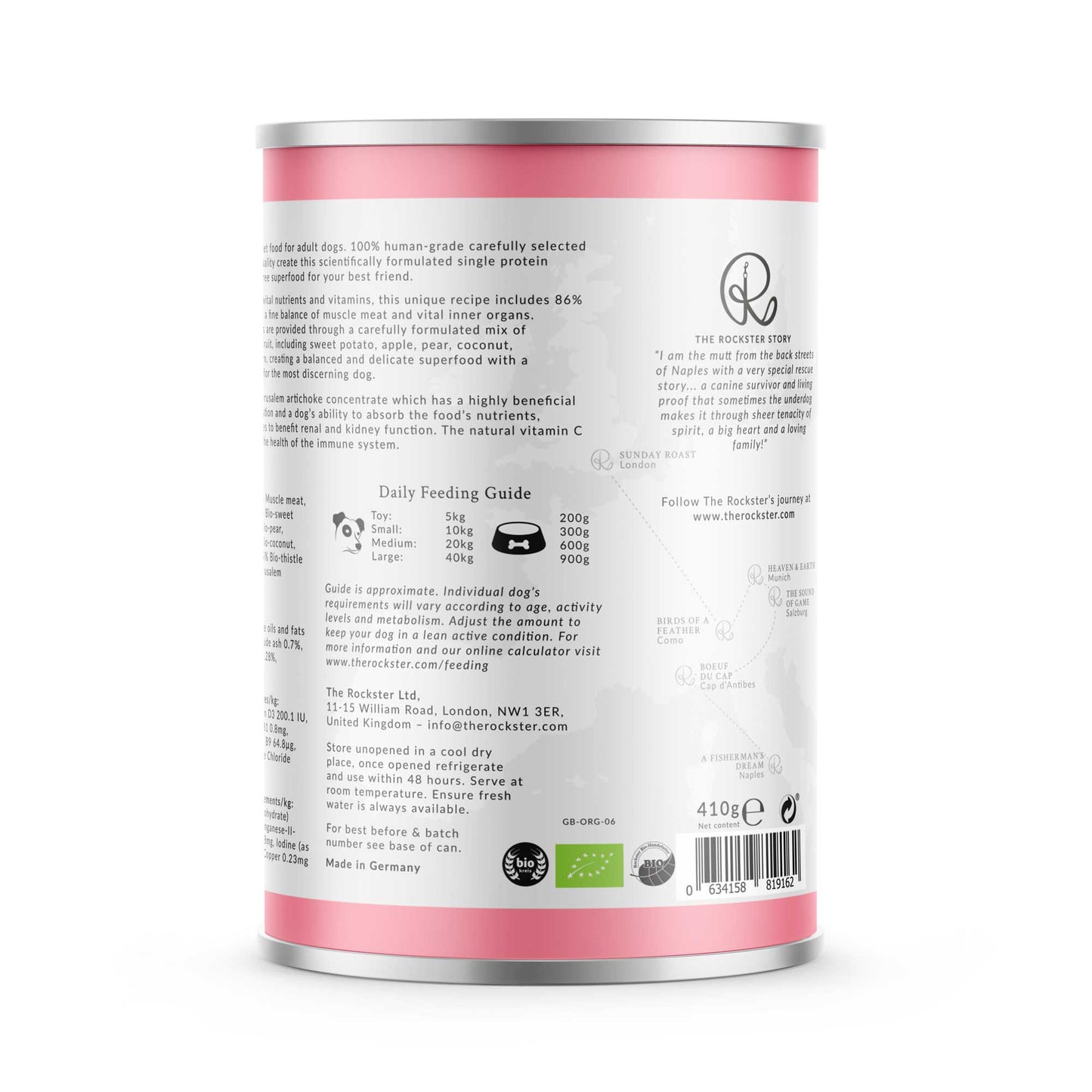 Wet food with rabbit | for dogs