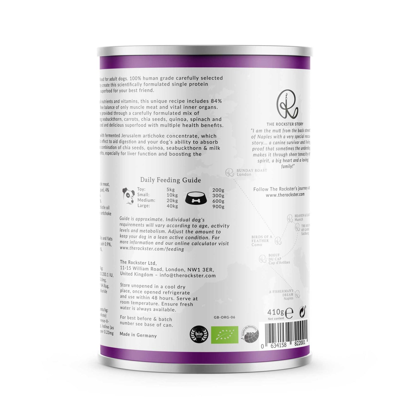Wet food with lamb | for dogs