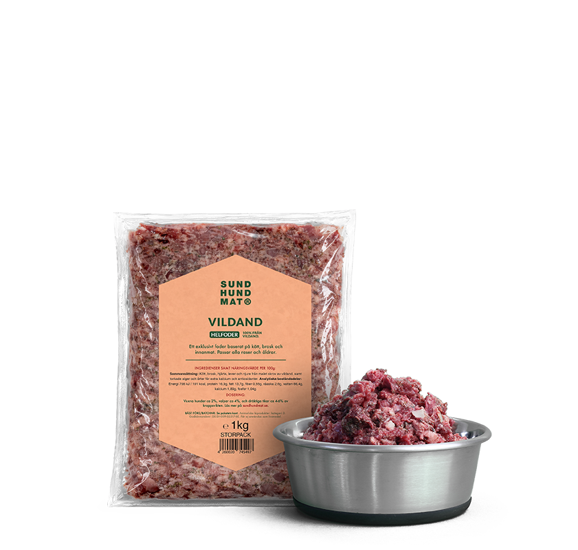 Frozen complete food | wild duck