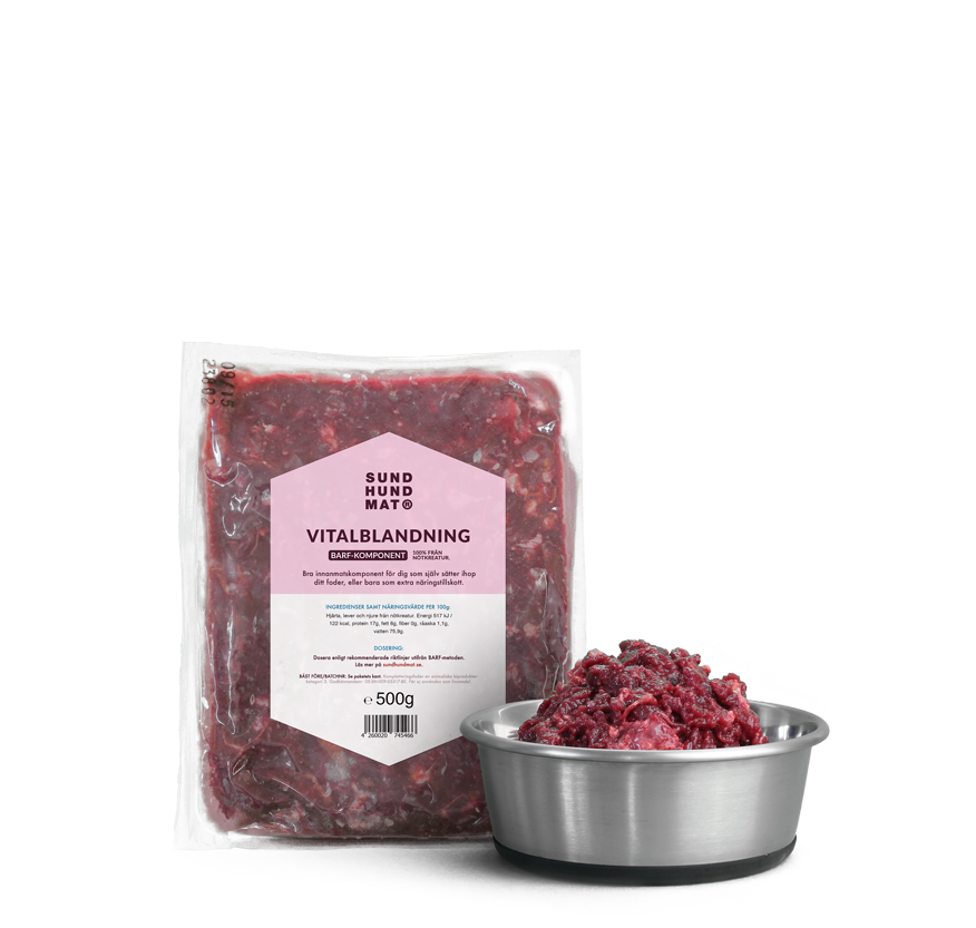 Fryst tilleggsfôr | vitalblanding