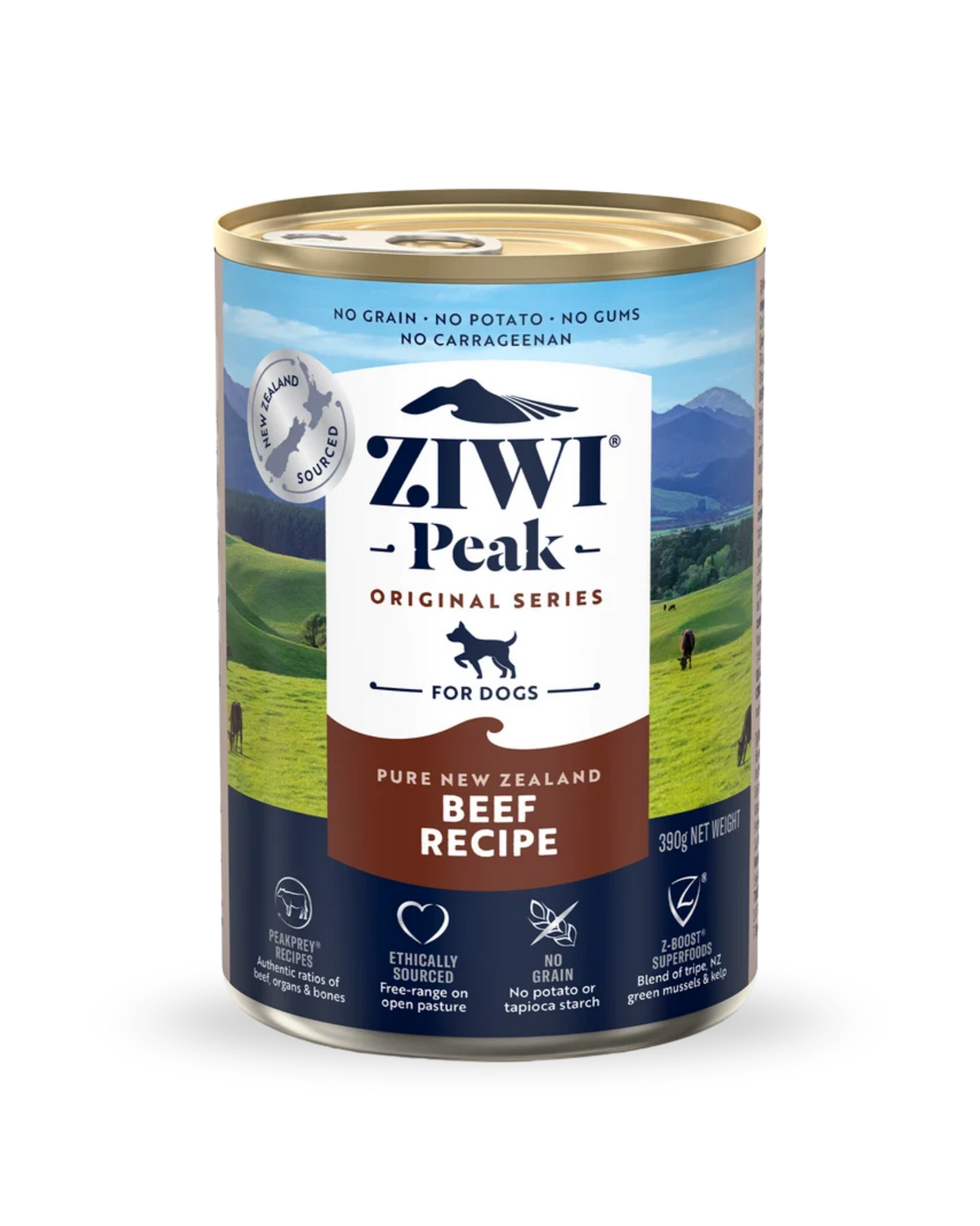Wet food with beef | for dogs