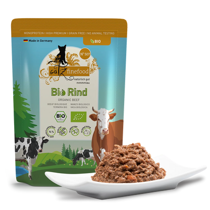 Økologisk våtfôr av storfe | til katt