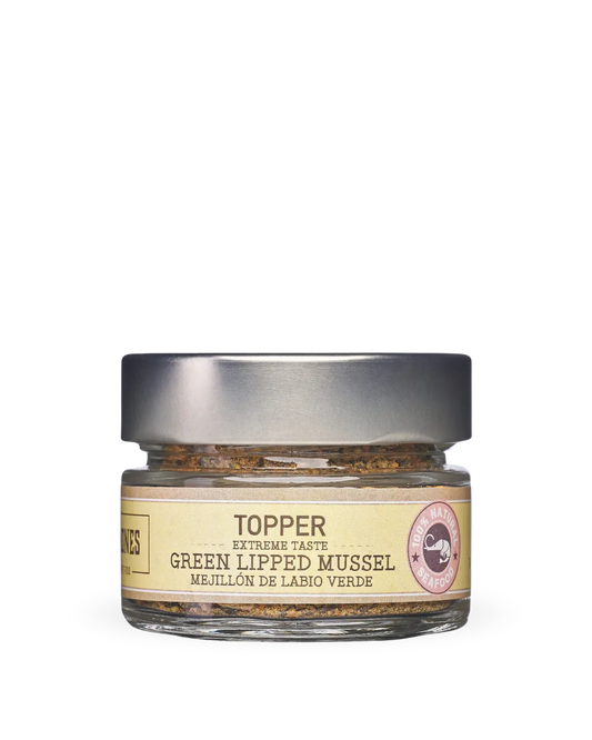 Green-lipped mussel topper