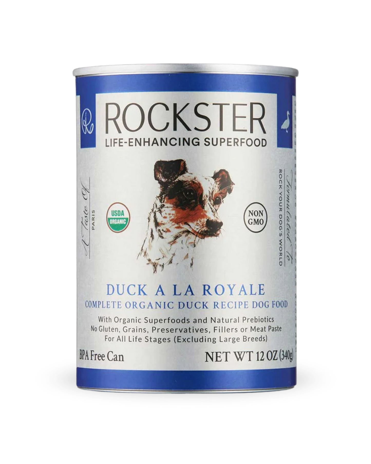 Våtfôr av and | til hund