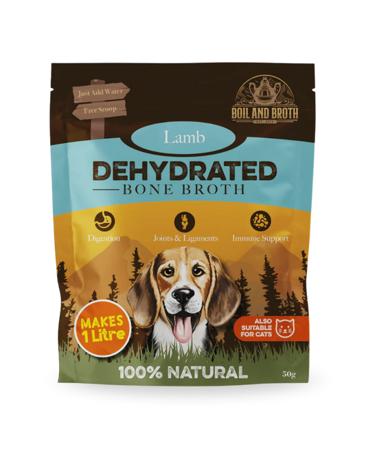 Lamb bone broth powder