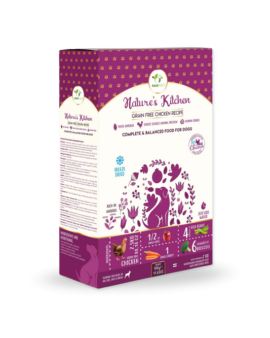 Freeze-dried chicken food | for dogs