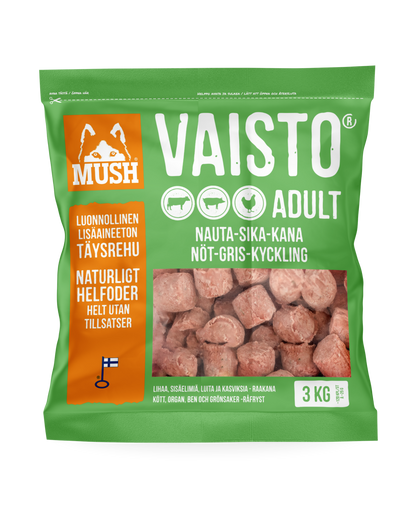 Frozen complete food for cattle, pig and chicken | dog