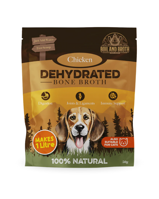 Chicken bone broth powder
