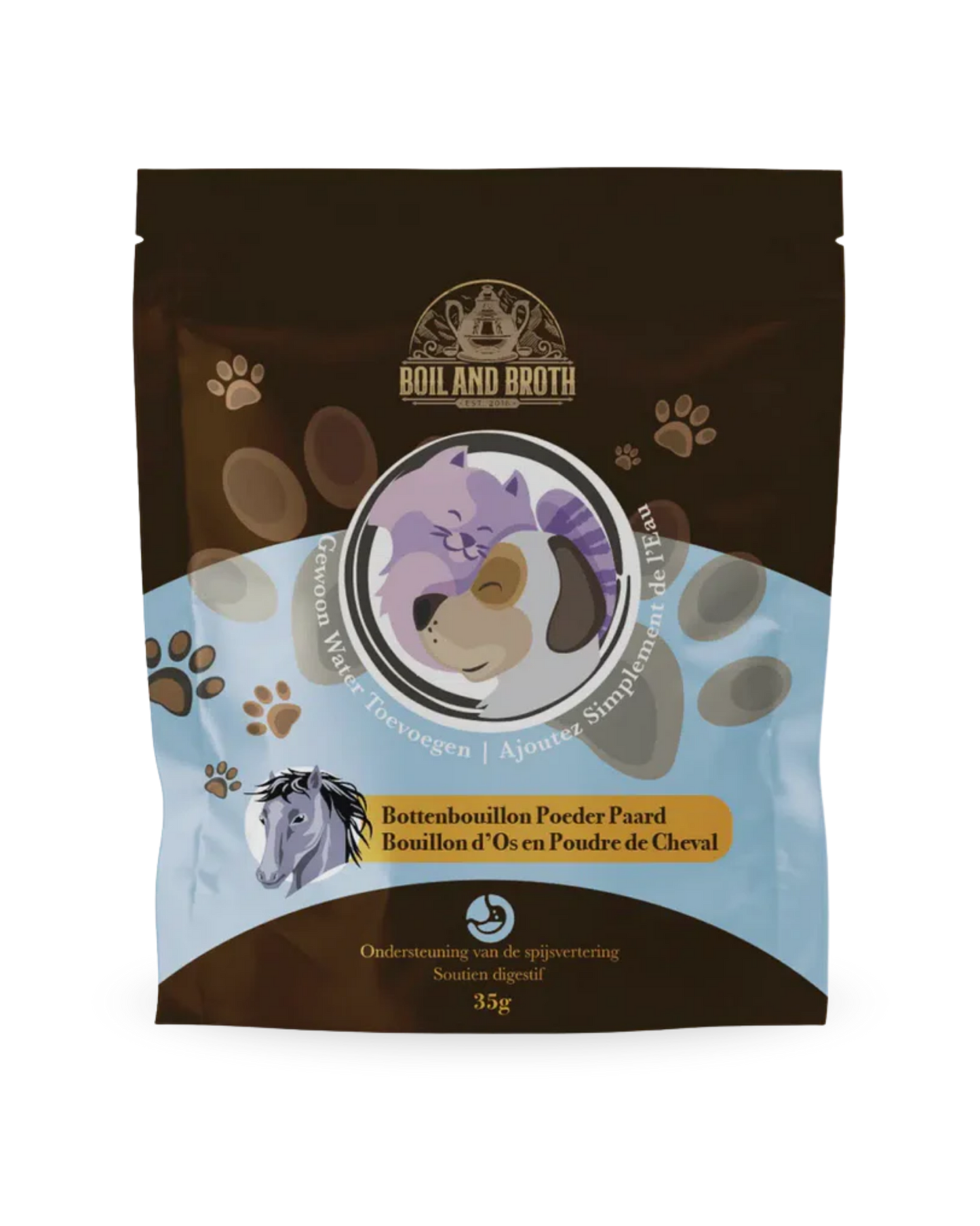 Horse bone broth powder