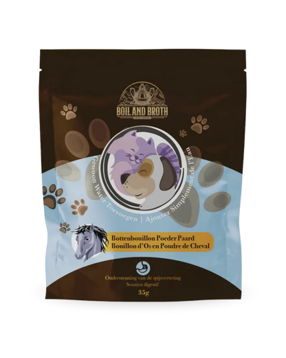 Horse bone broth powder