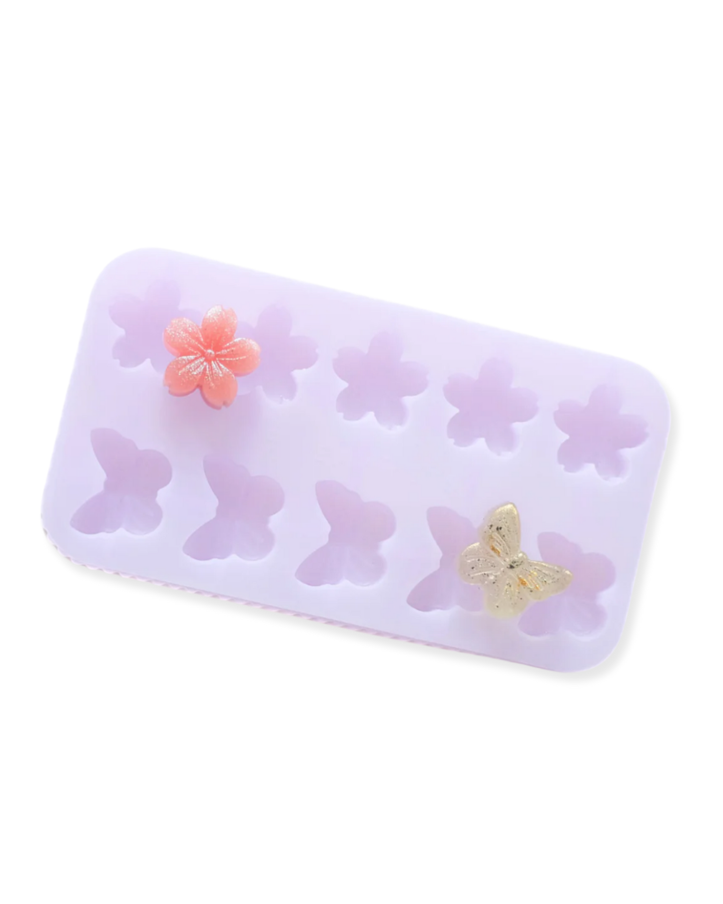 Silicone mold BUTTERFLY + SAKURA