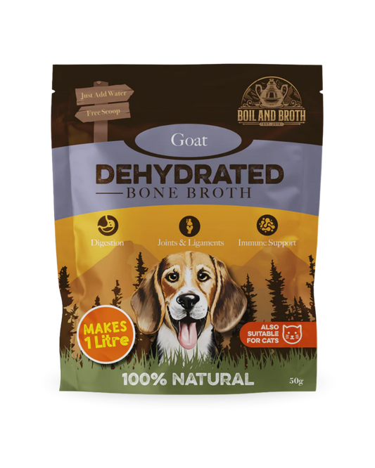 Goat bone broth powder