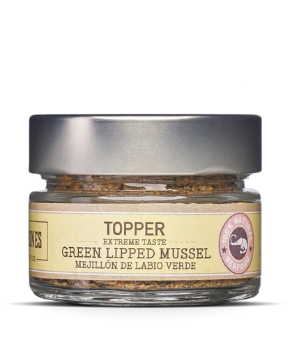 Green-lipped mussel topper