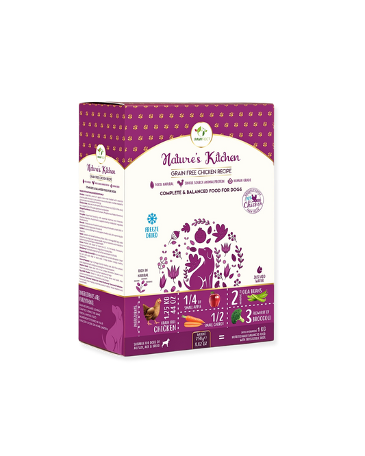 Freeze-dried chicken food | for dogs