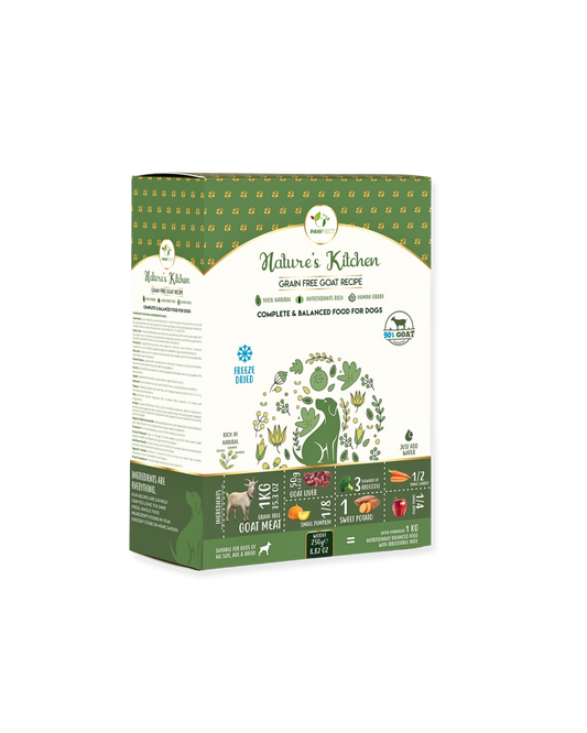 Freeze-dried goat food | for dogs