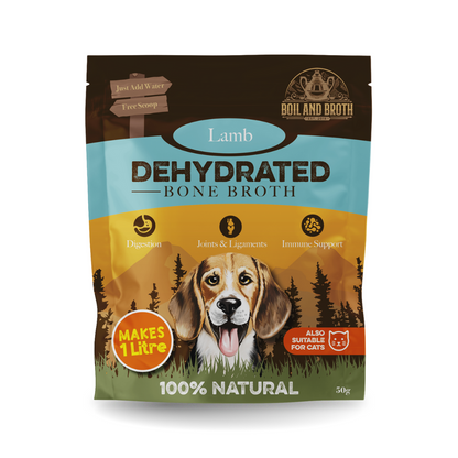 Beinkraftpulver av lam