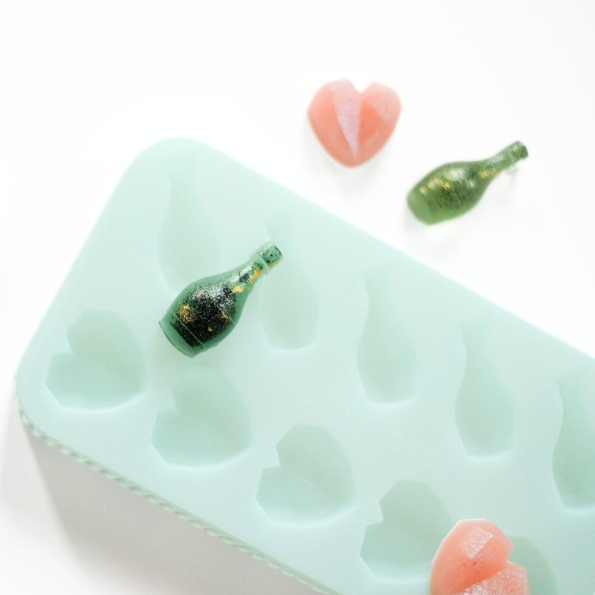 Silicone mould PUPSECCO + HEART