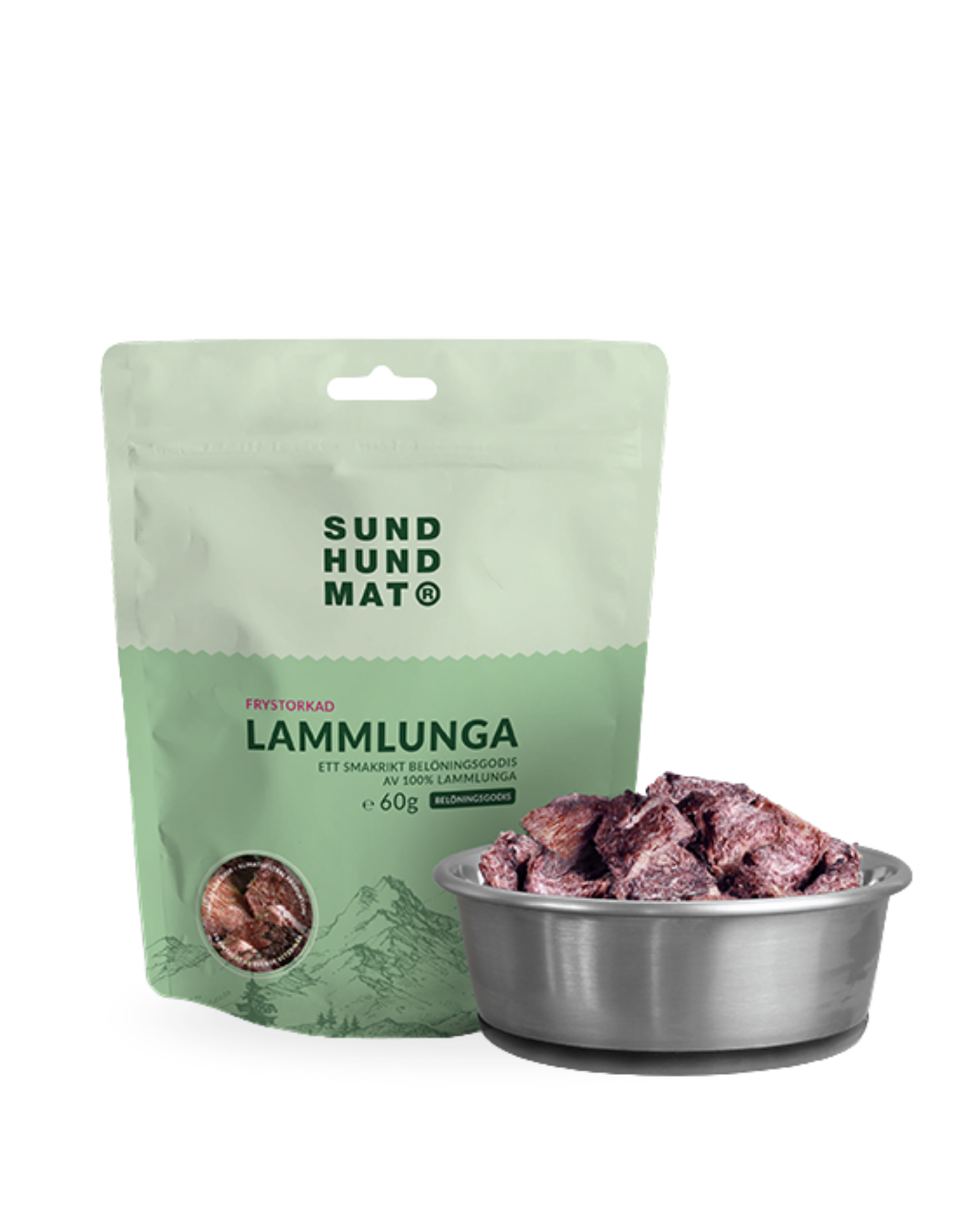 Godbiter av lammelunger