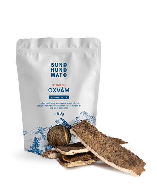 Snack av grønn storfevom