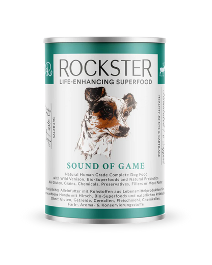 Våtfôr av hjort | til hund (best før 05/07/2026)