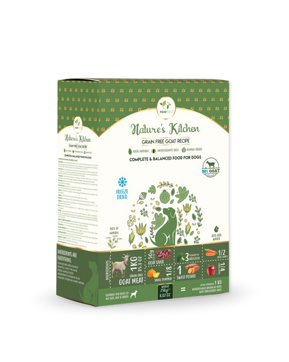 Freeze-dried goat food | for dogs