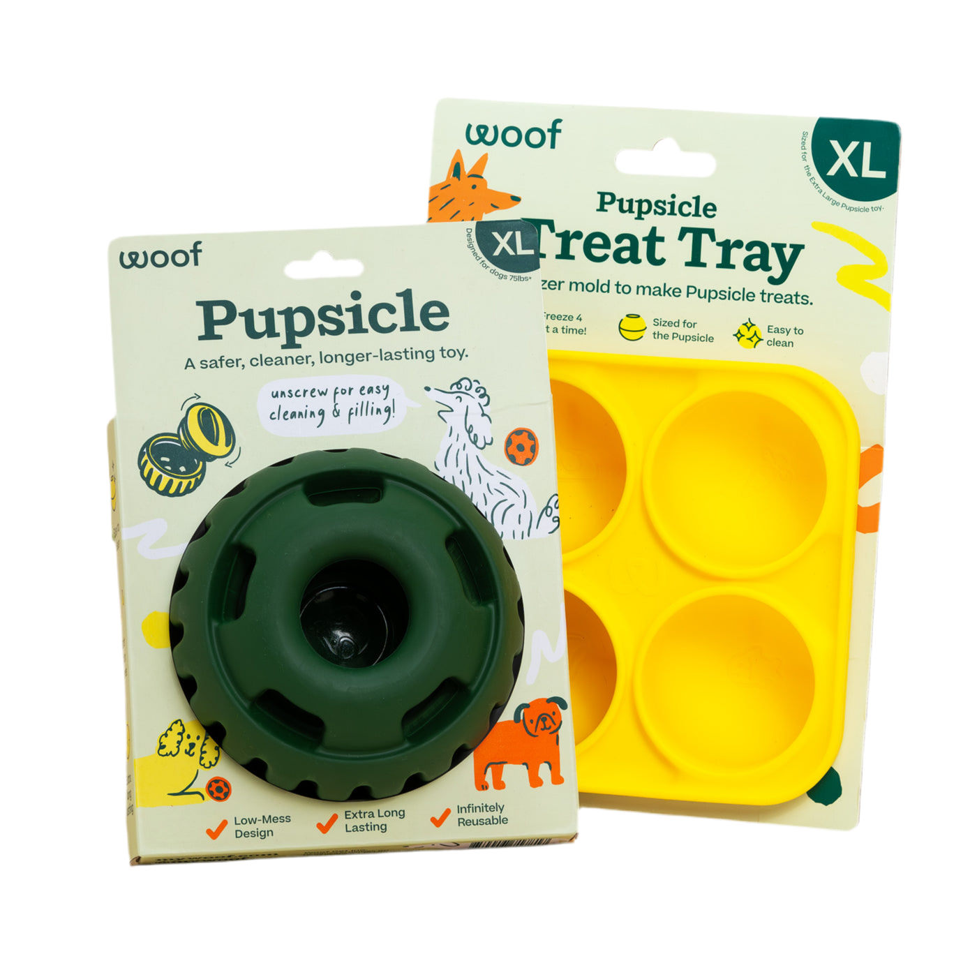 The Pupsicle + Treat Tray