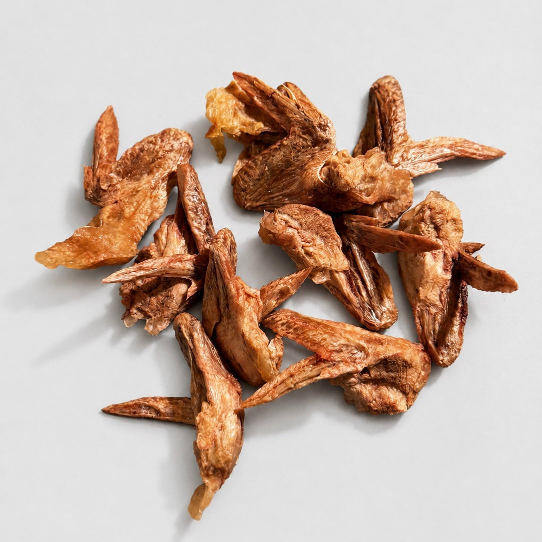 Snack av vaktelvinger