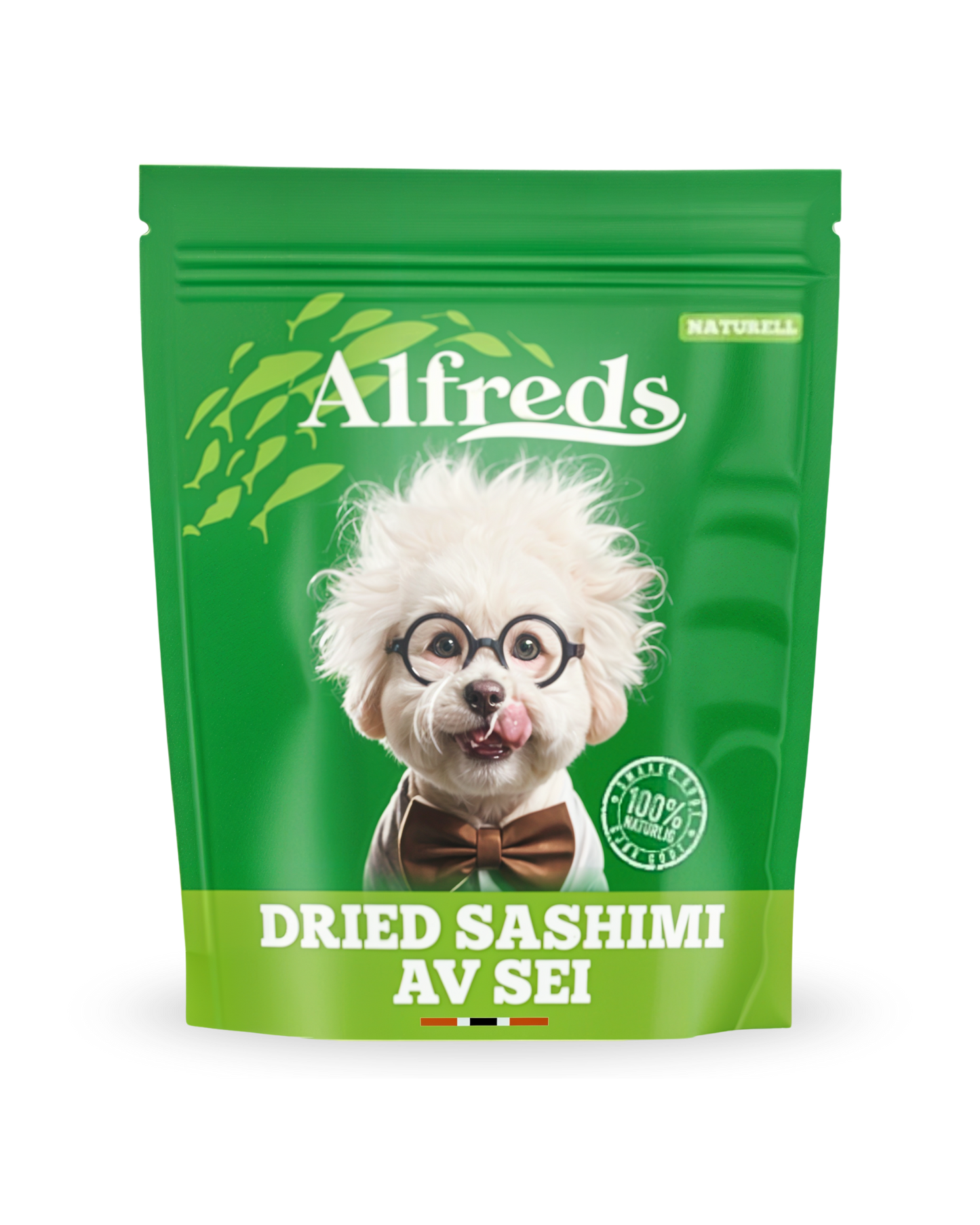 Tørket sashimi av sei