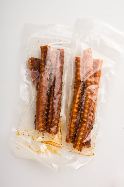 Snack av lakserygg
