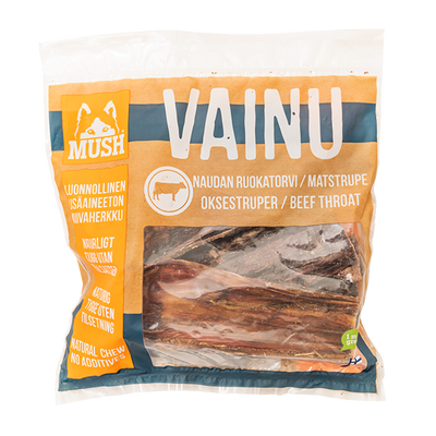 Snack av oksematstrupe