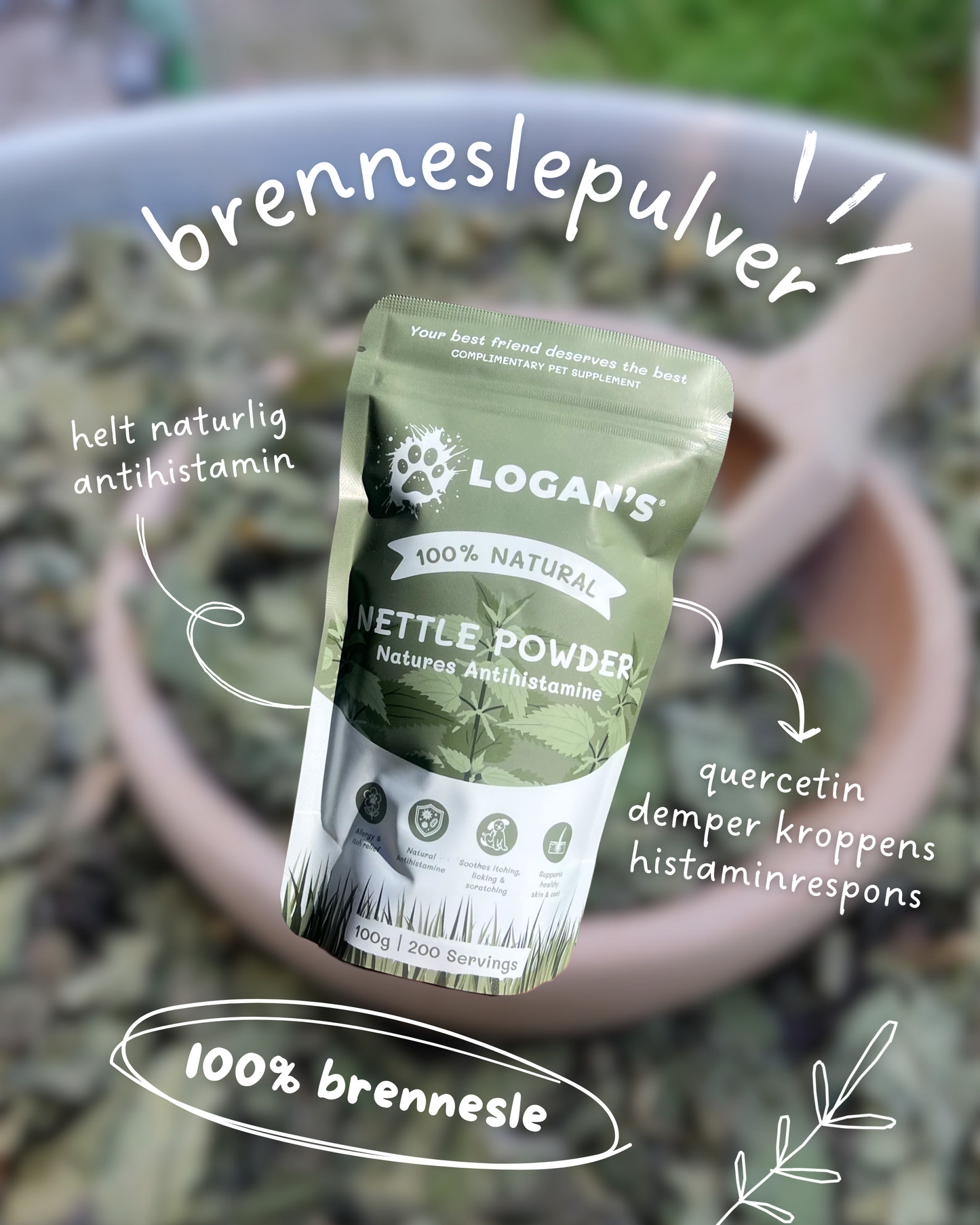Nettle powder