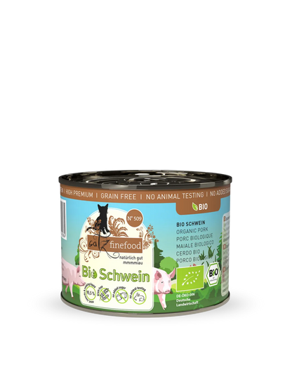 Organic wet food, pork | cat